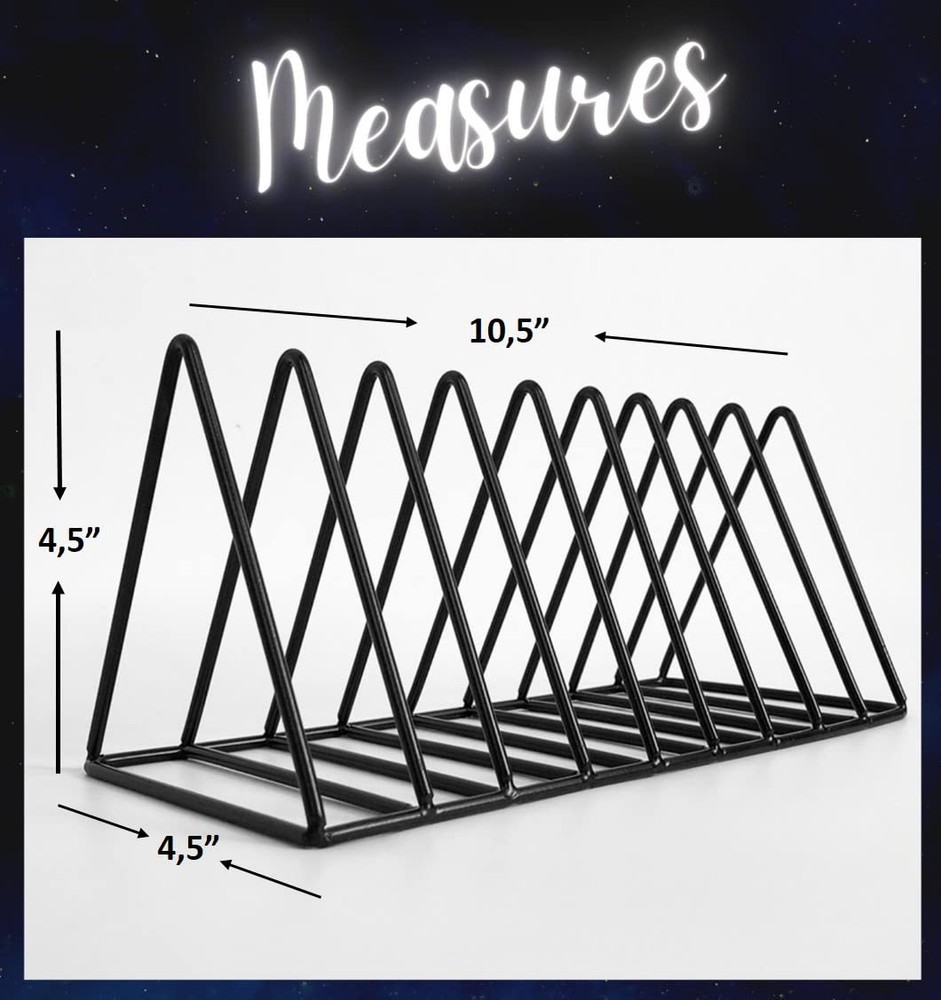 CD Storage Rack Organizer Stand - Compact Disc Holder Display Shelf for CDs, ...
