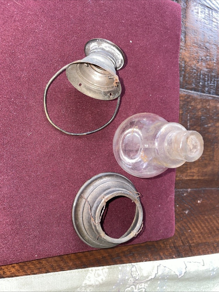 Vintage Candy Container - Glass Lantern