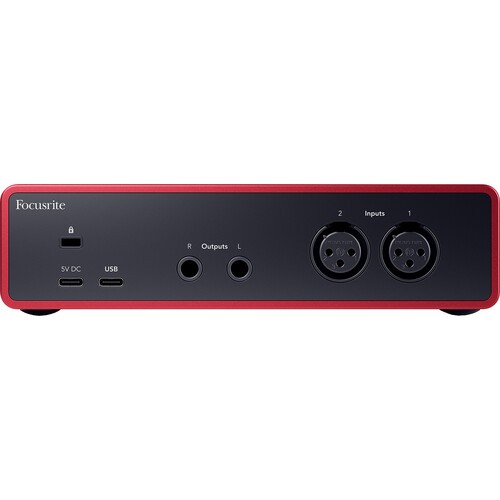 Focusrite Scarlett 2i2 Studio Audio Interface with Mic&Headphones (4th Gen) (OB)