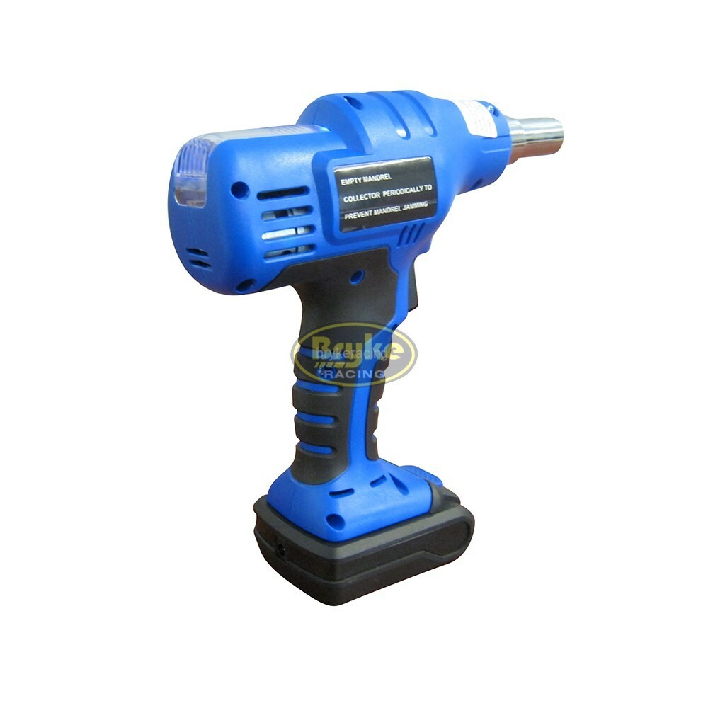 Cordless Rivet Gun Tool 14.4v Puller Riveter 1/8" - 3/16" Rivets