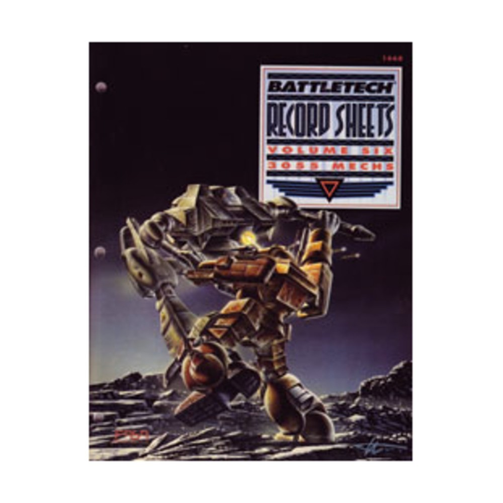 FASA Battletech Record Sheets #6 - 3055 Mechs VG