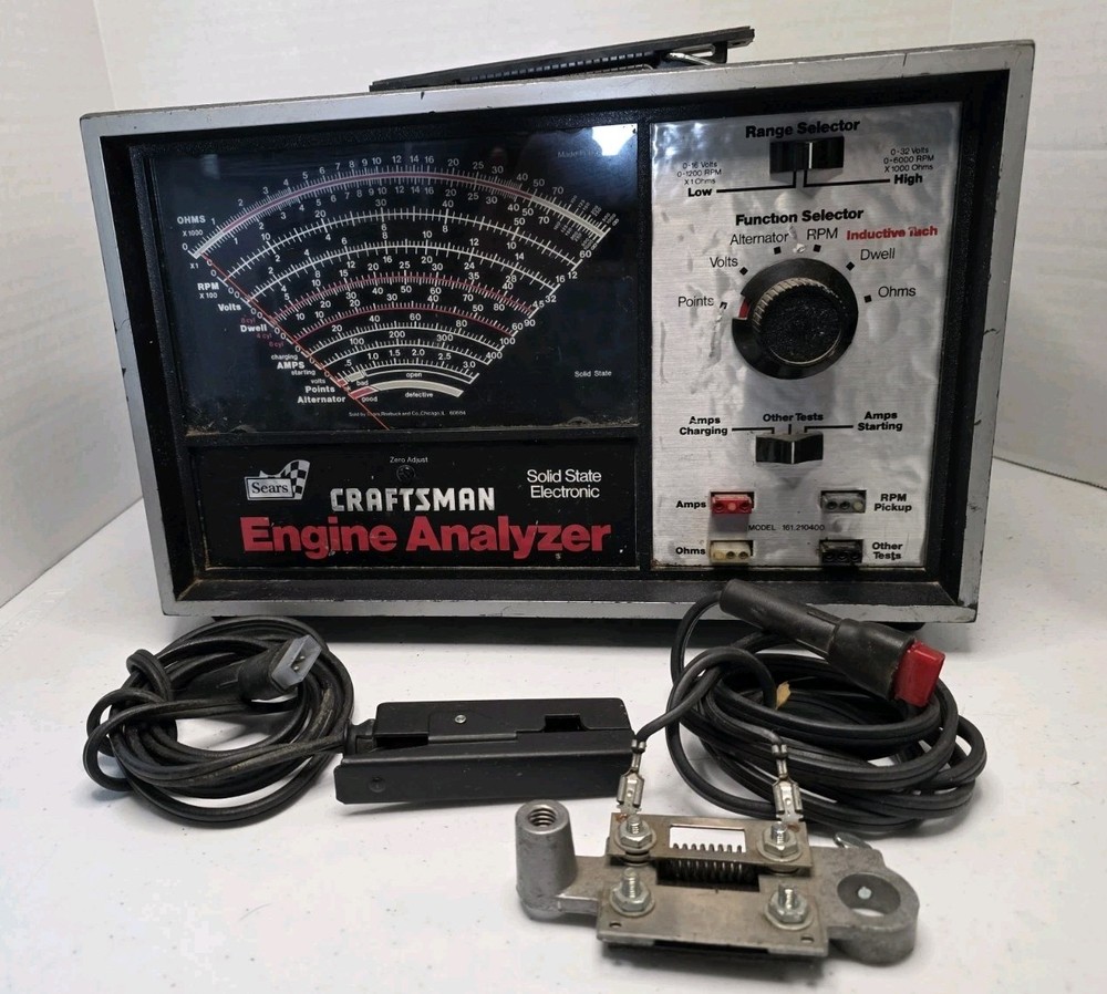Craftsman  Solid State Electronic Engine Analyzer #161.210400