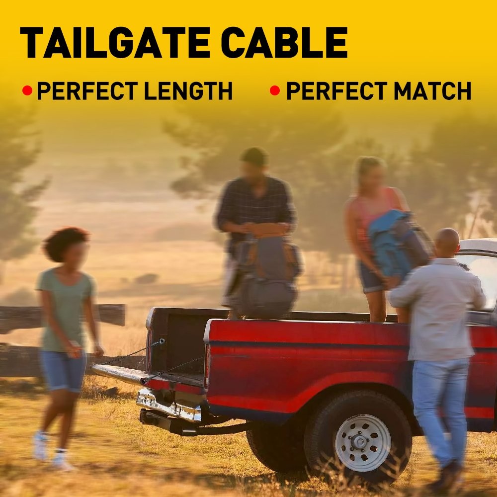 Rear Tailgate For Cable Honda 2006-2014 Ridgeline Driver/Passenger 74910SJCA01