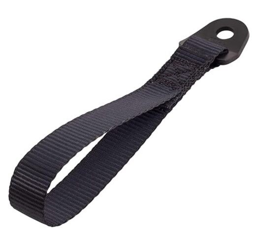 Fabric Door Handle Pull, Boot Trunk Strap, Grab Handle, Fixed Black