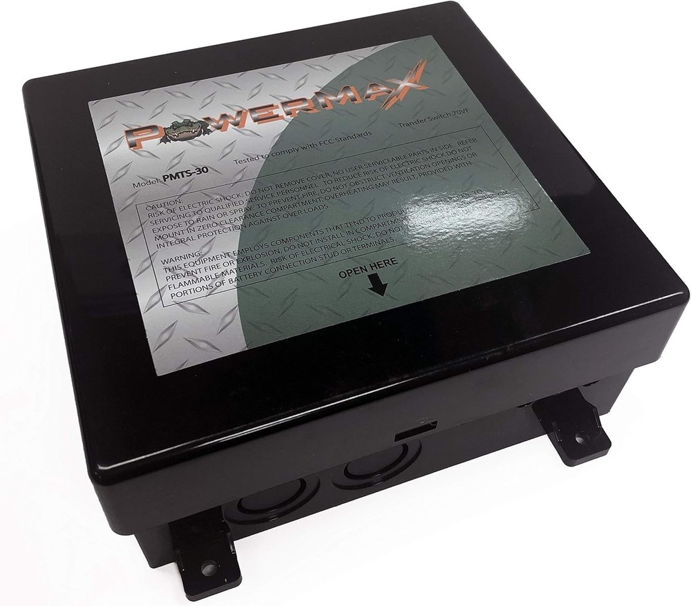 30 Amp Automatic Transfer Switch with 12 Volt DC Relay | 2 – 110Vac inputs to...