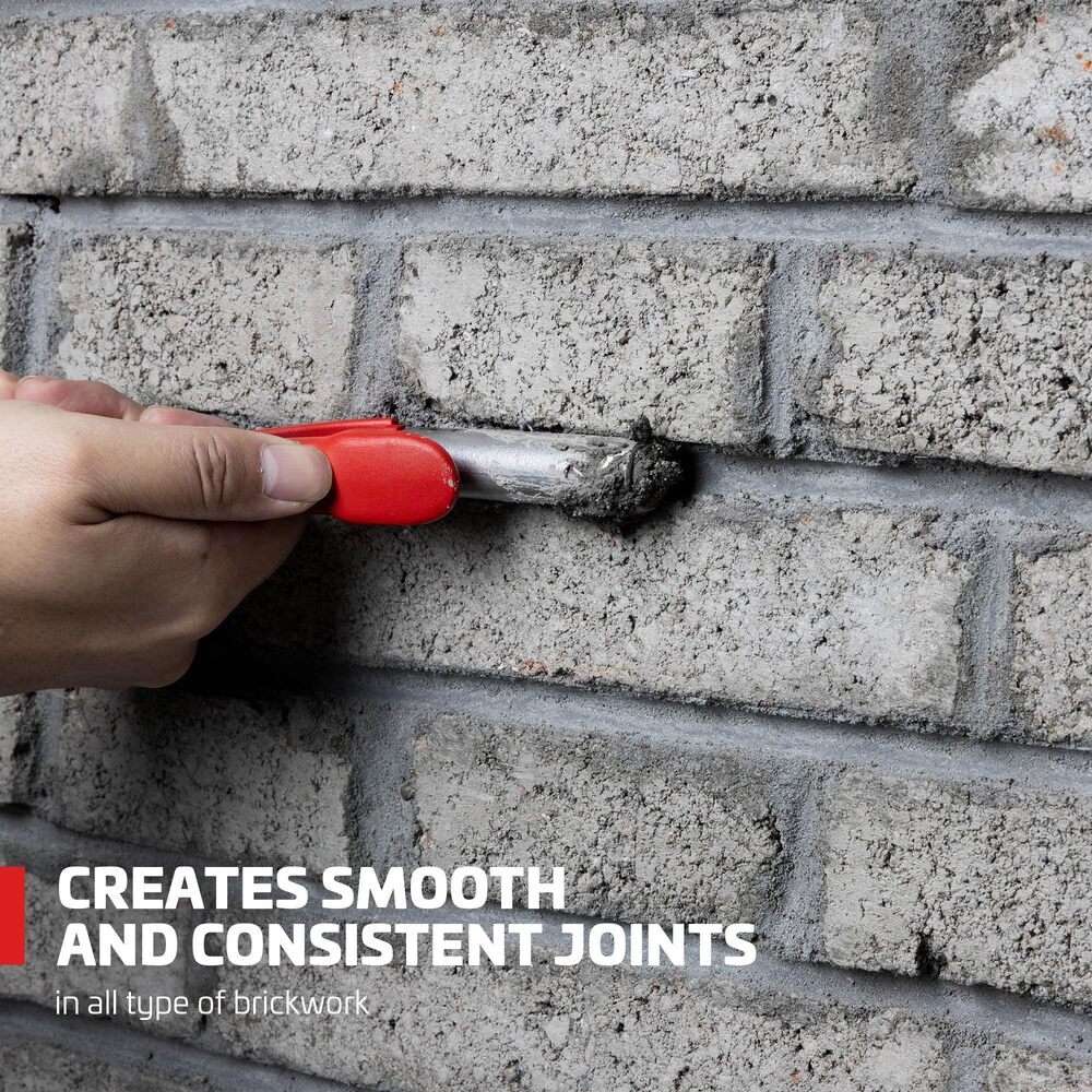 Goldblatt RED Masonry Brick Jointer Tool 1/2" 5/" 3/4" 7/8" 4Size Barrel Jointer