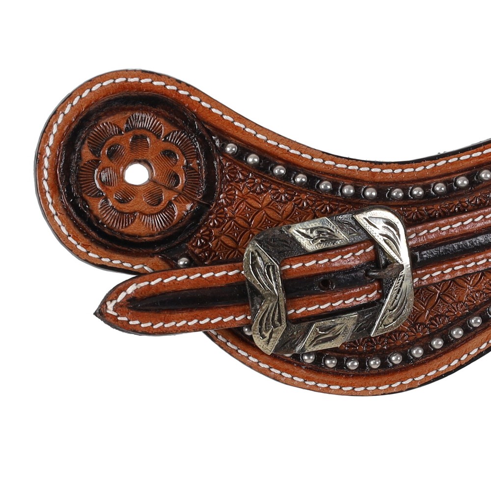 Showman Men's True West Spur Straps