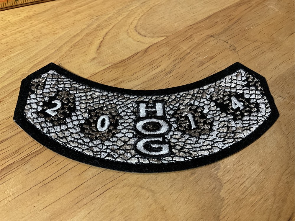 HARLEY DAVIDSON OWNERS GROUP HOG H.O.G. 2014 VEST JACKET PATCH