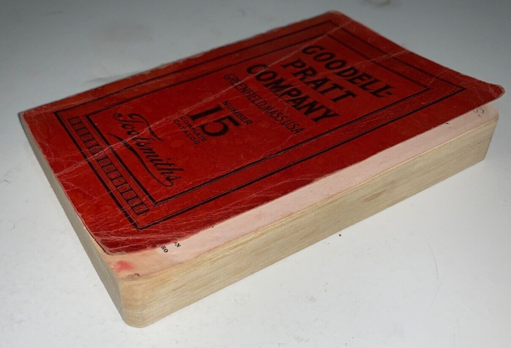 Goodell Pratt Catalog #15, 1922