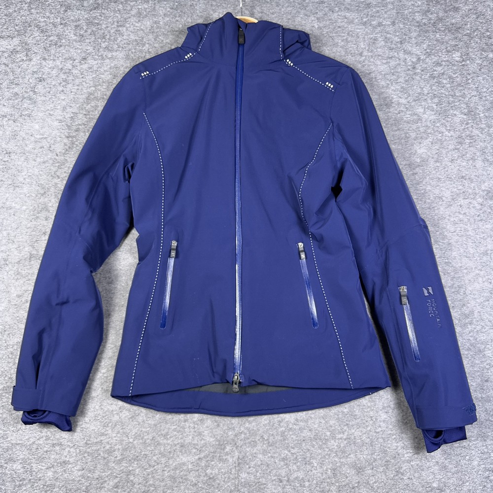 Mountain Force Ski Jacket Womens 34 XS Blue