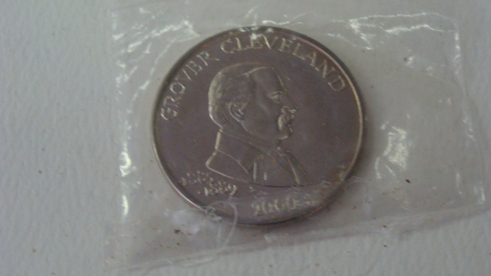 Sealed 2000 Republic of Liberia $5 Grover Cleveland  Commemorative Issue Coin #2