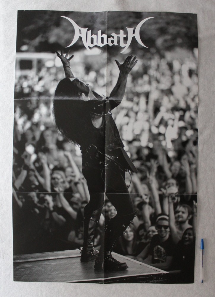 2015 ABBATH Poster 35" x 23.5" (89 x 60 cm) Heavy Metal Hard Rock Norwegian Band