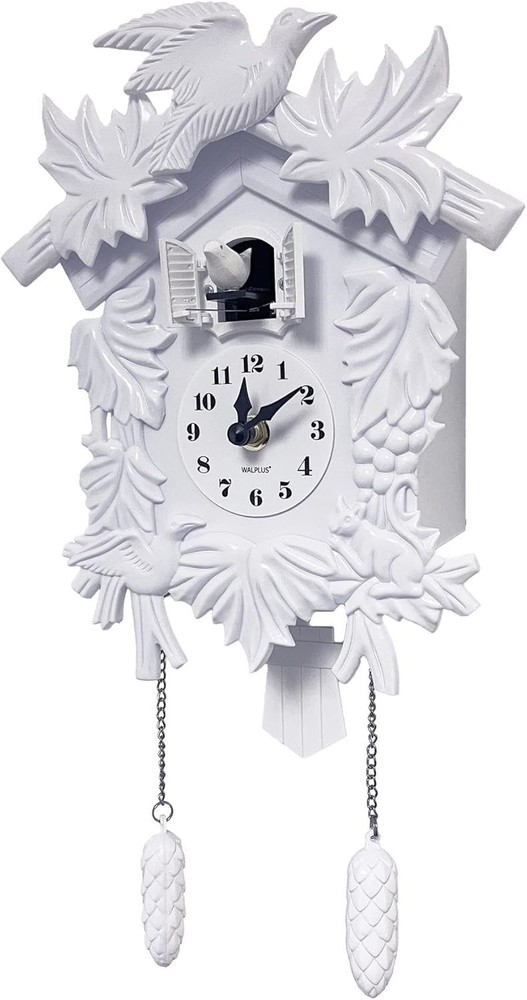 Unique Vintage Cuckoo Clock - Features Night/Day Modes and Adjustable Chime