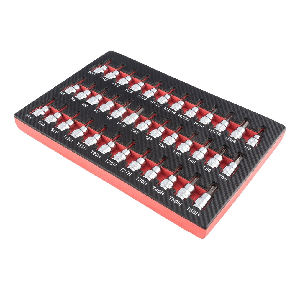 Sunex 9737 37 Pc. 3/8" Drive Bit Socket Set