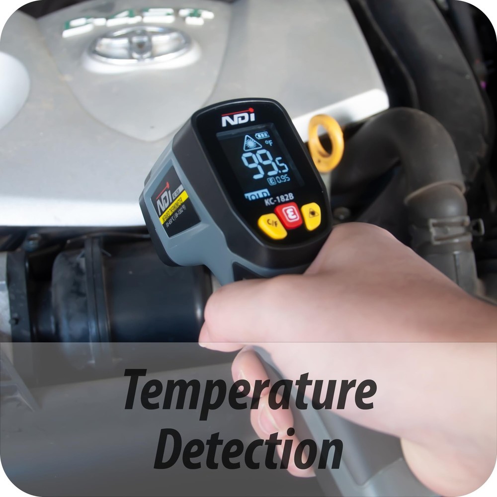 Thermometer Temperature -58℉～1202℉, Digital Laser Surface Temp Reader for Coo...