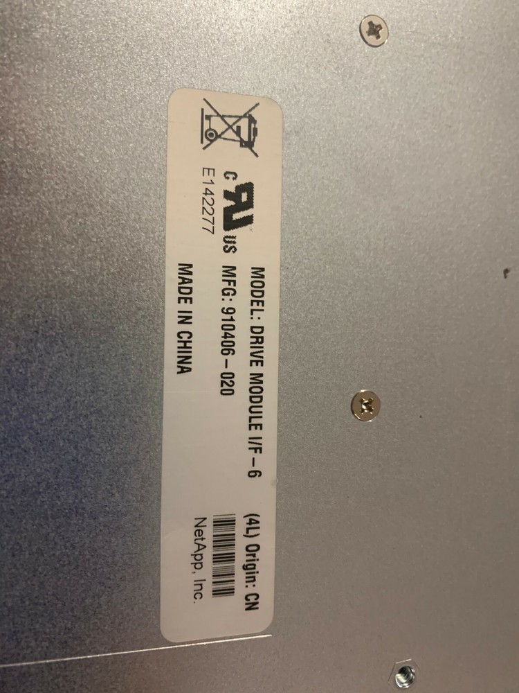 Net app fiber controller drive module i/f - 6 - 910406-020