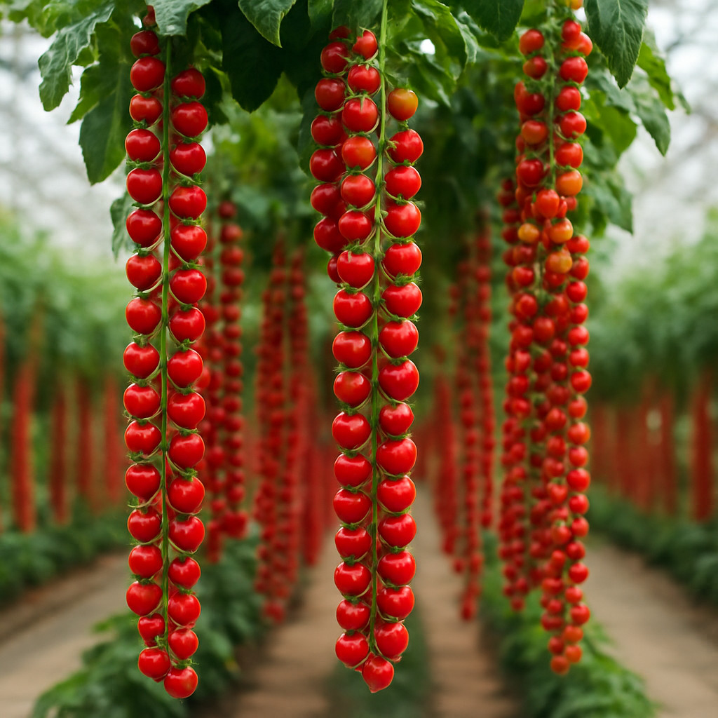 🍅 150+ WATERFALL CHERRY TOMATO SEEDS | ULTRA SWEET • RARE • NON-GMO | FREE SHIP