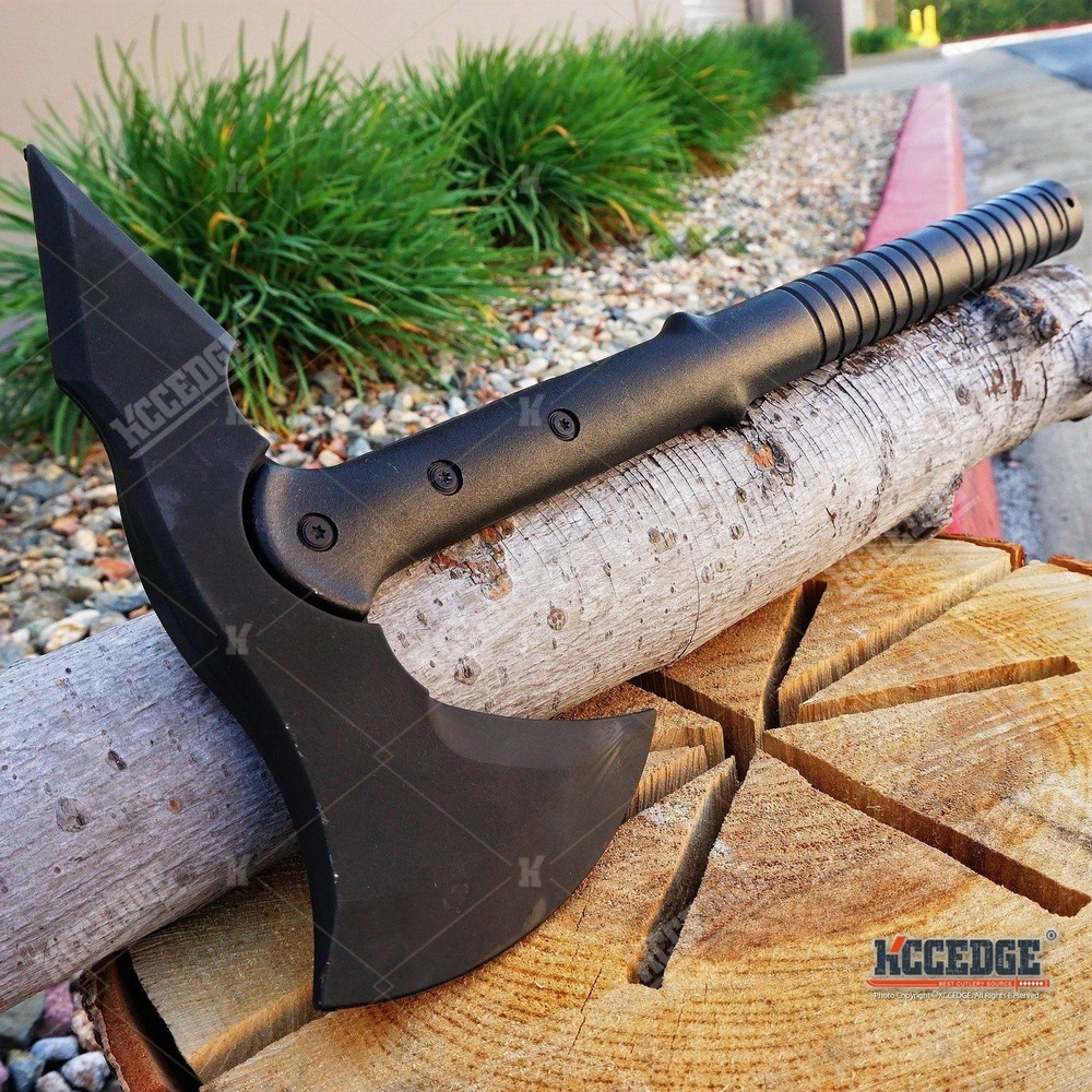 15.5" Rubber Training Axe w/ Fiberglass handle
