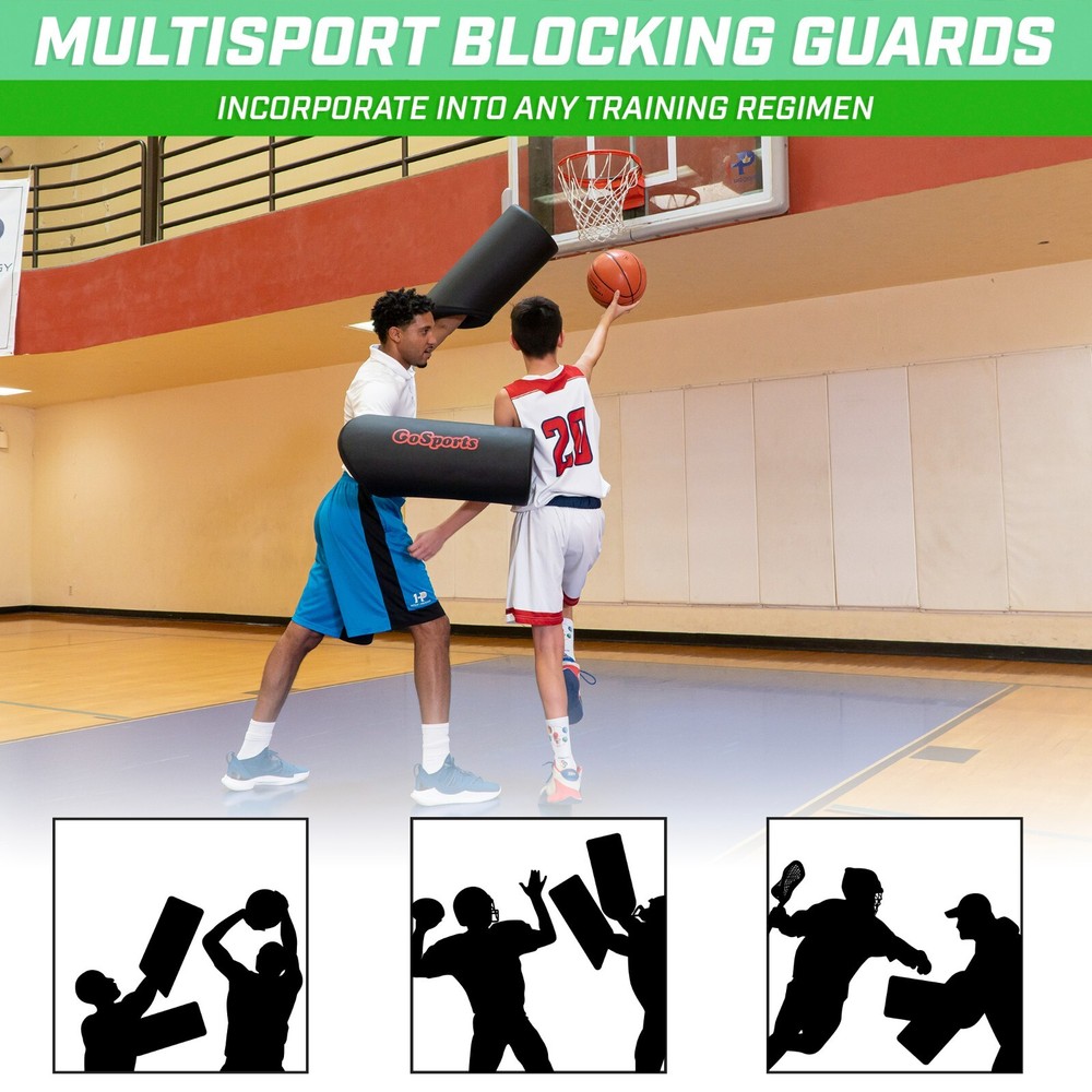 GoSports Big Paws Padded Arm Blocking Guards - 2-Pack