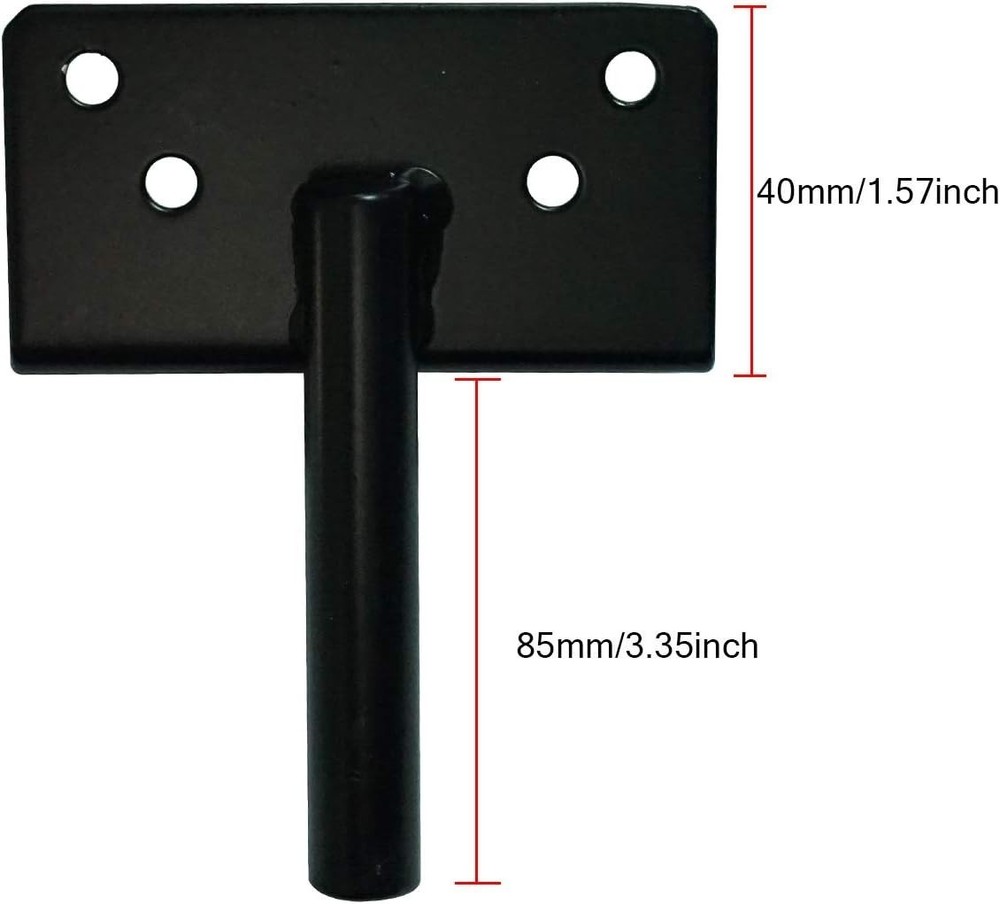 Heavy Duty Self Locking Gate Latch Alloy Steel Post Mount Auto Lock Security