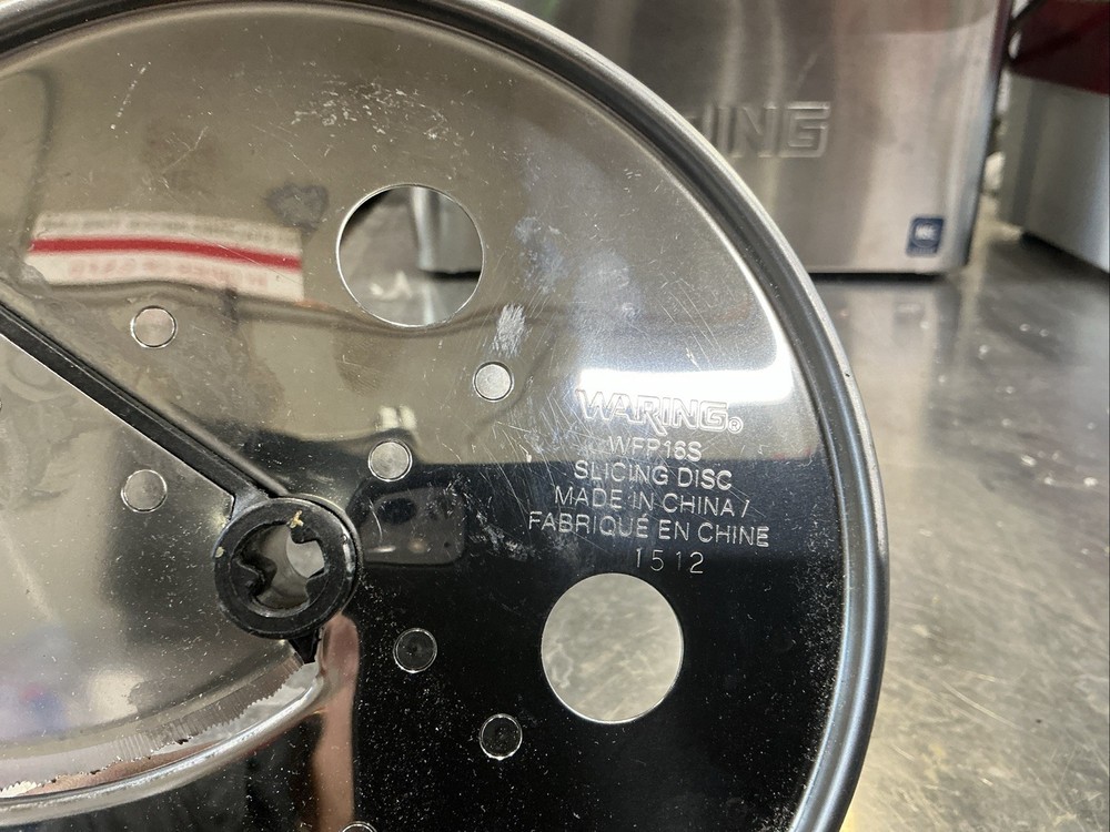 Waring 033640 Slicing Disc And Dicing Grid, Adjustable, WFP16S