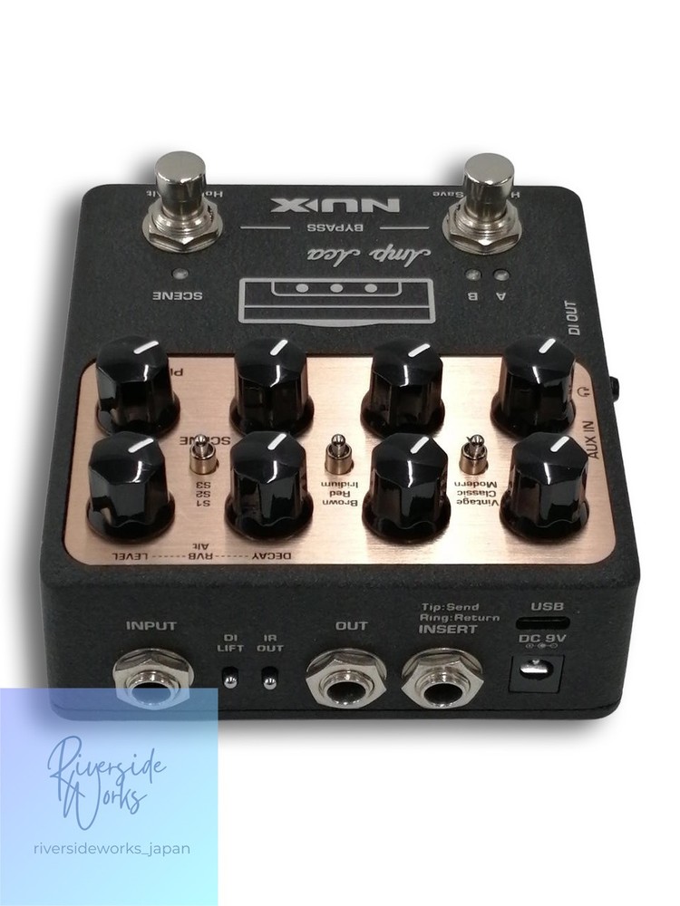 NUX Amp Academy Effects Pedal - Versatile Amp Simulations JP