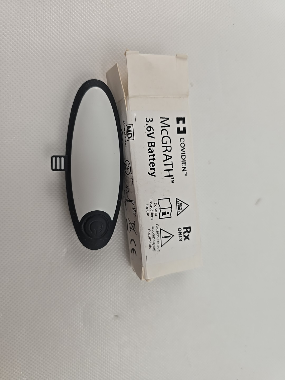NEW McGrath MAC Video Laryngoscope 3.6v Lithium Battery 340-000-000