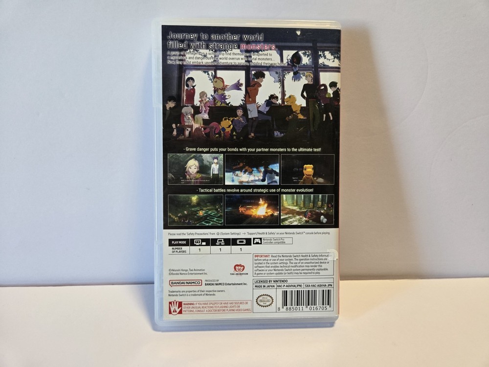 Digimon Survive (Nintendo Switch) Original Case Only