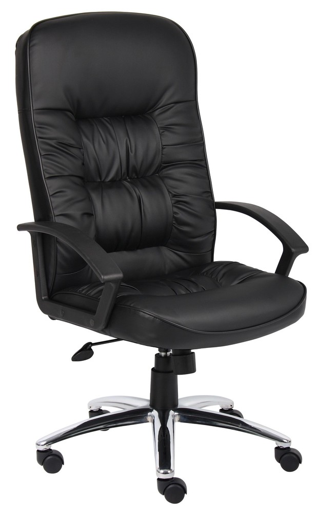 Boss High Back LeatherPlus Chair MODEL # B7301