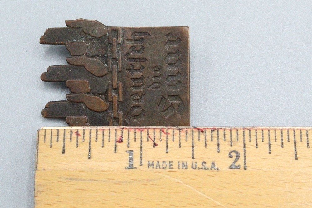 WW2 German Saar Tinnie . PIN771