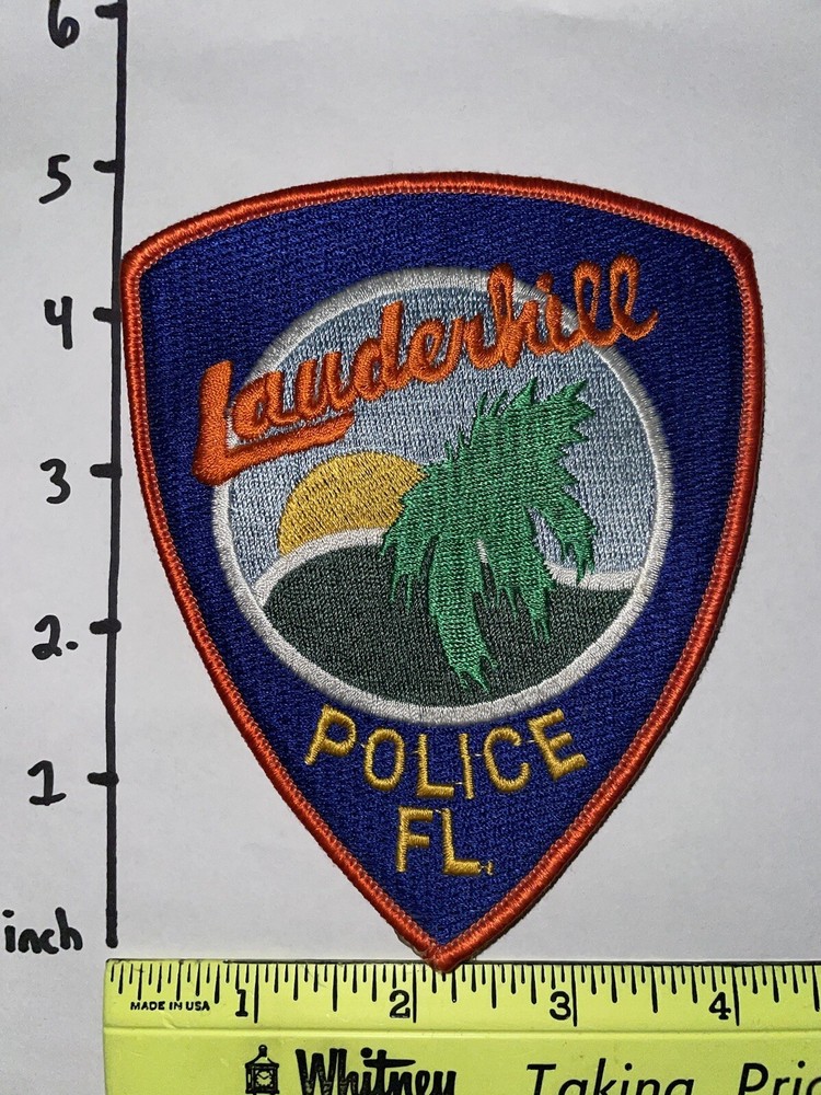 Lauderhill Florida (FL) Police Department Patch