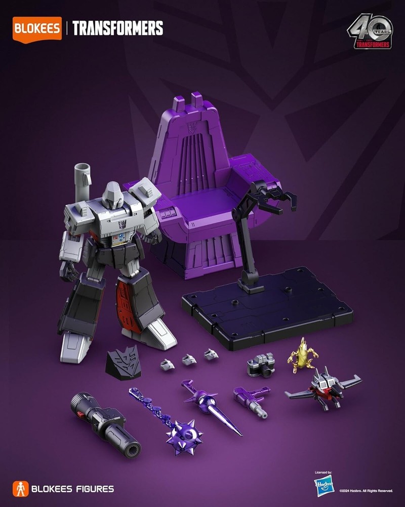 Blokees Transformers Action Edition G1 Megatron POSEABLE Model Kit READY TO SHIP