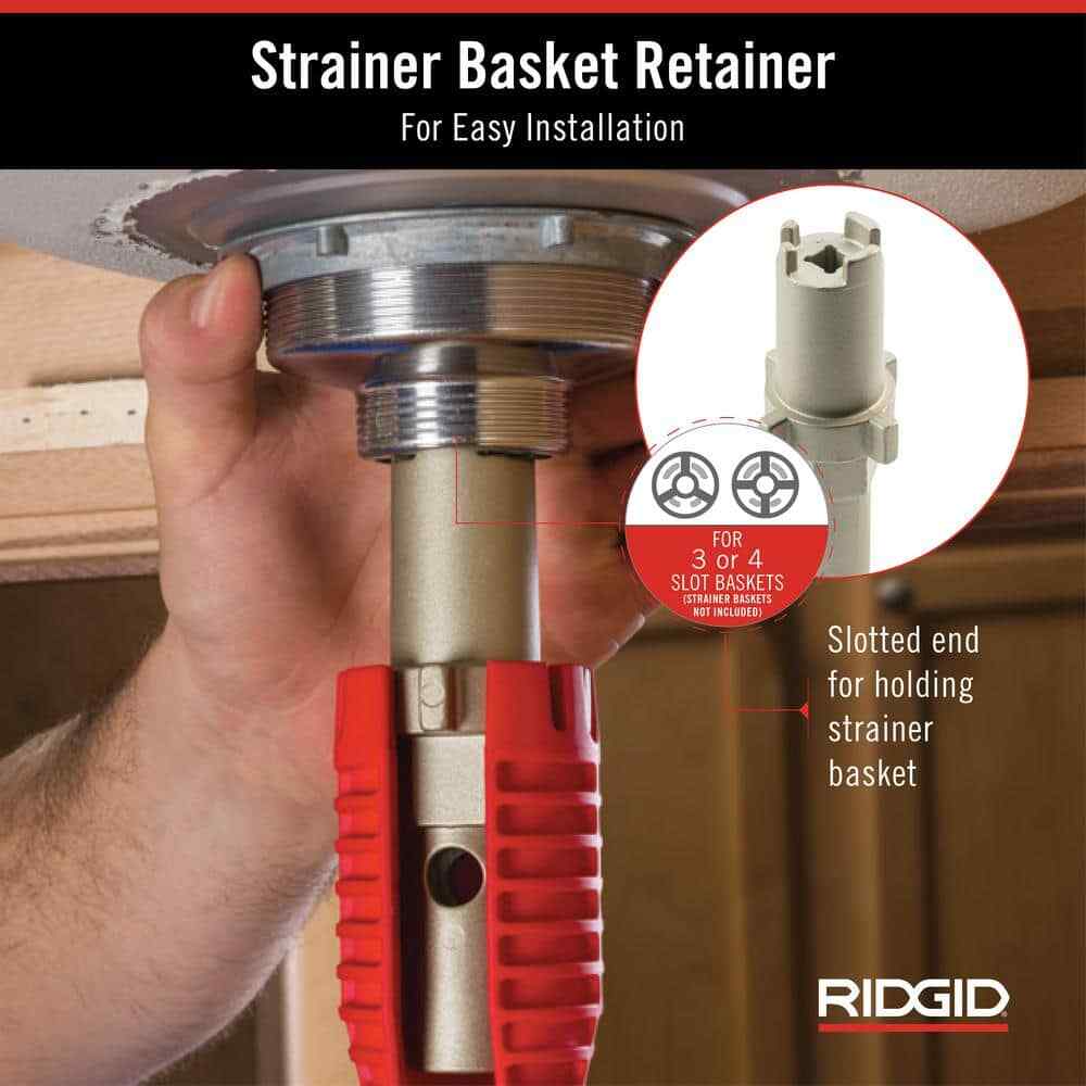 RIDGID EZ Change Plumbing Wrench Faucet Installation and Removal Tool