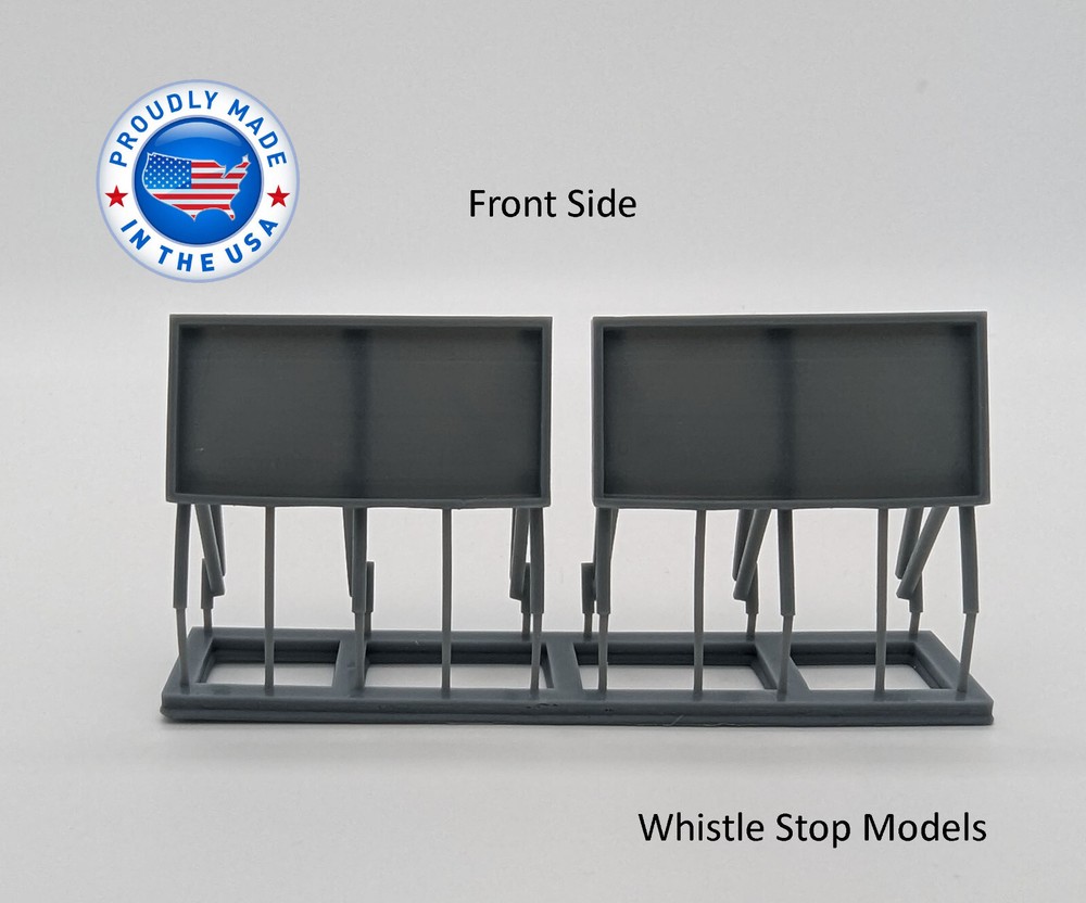 Z Scale 2 Old 20ft Billboard