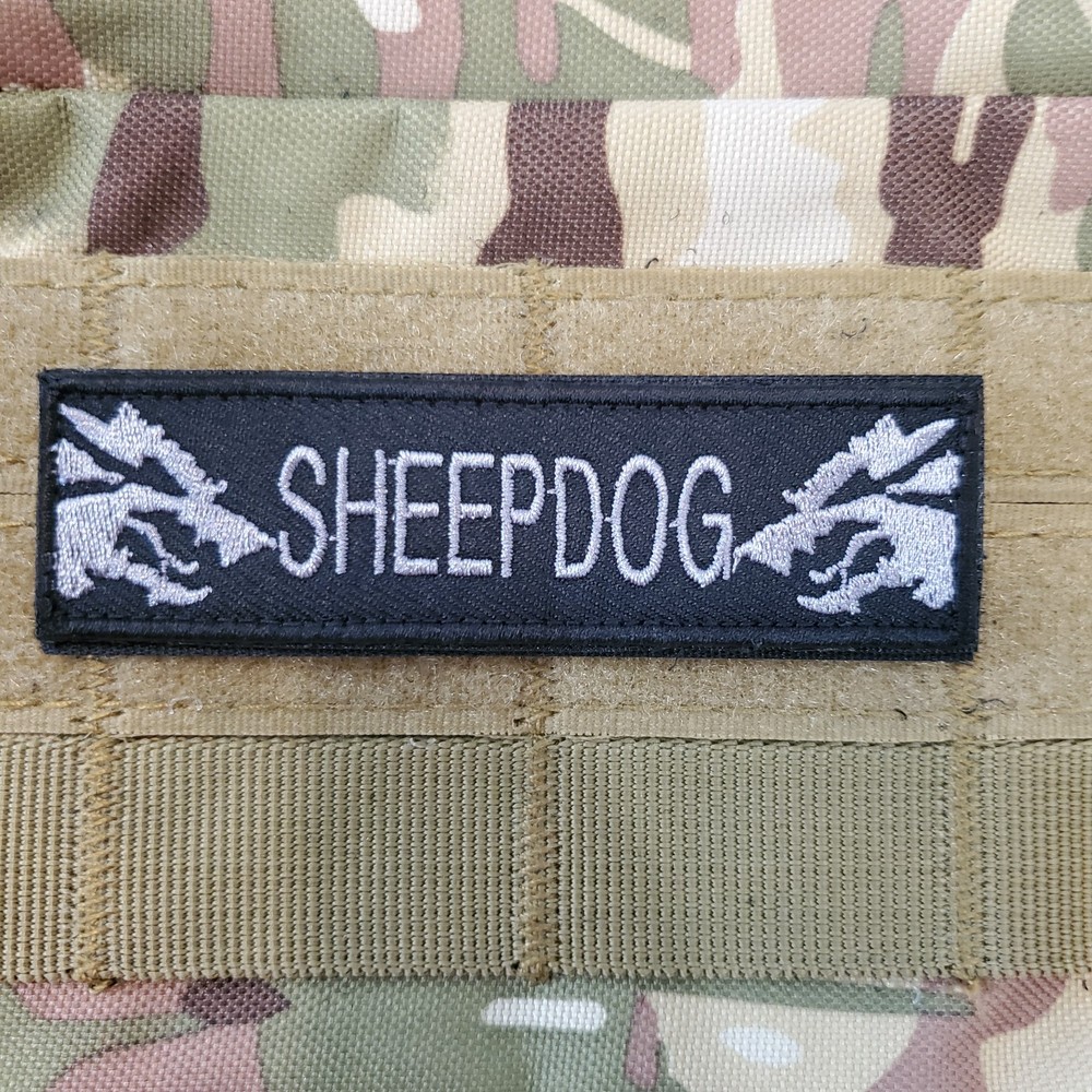 SHEEPDOG Tactical Morale Patch Hook and Loop
