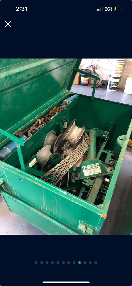 Greenlee conduit bending tools