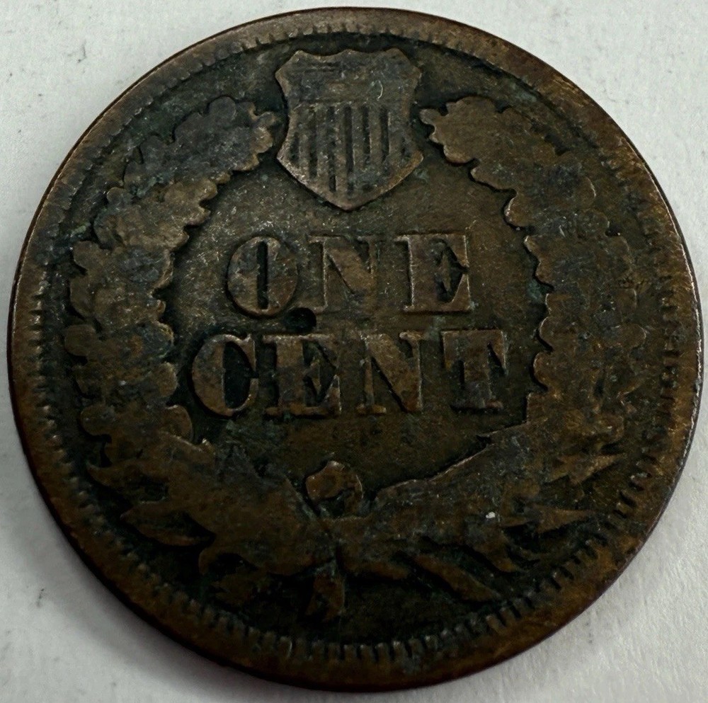 1866 Indian Head Cent Exact Coin Imaged #IND854