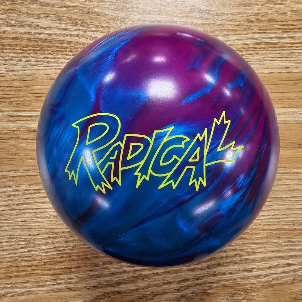 15lb Fully Plugged Radical Payback Bowling Ball