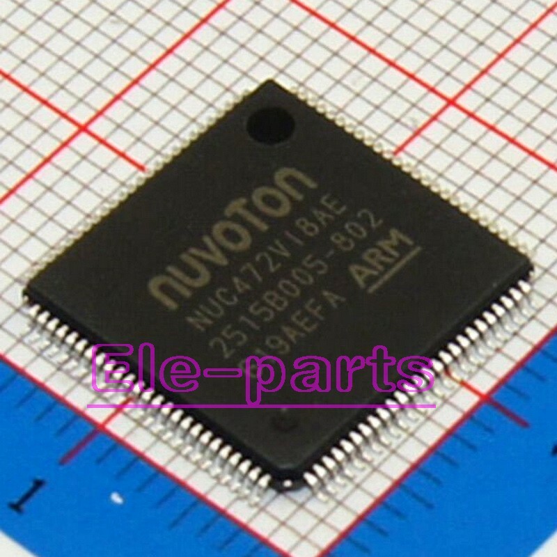 2 PCS NUC472VI8AE LQFP100 NUC472VI8 Processor microcontroller ic chip