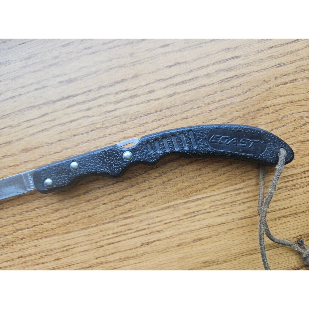Coast Cutlery Co. folding lock back pocketknife. 9"