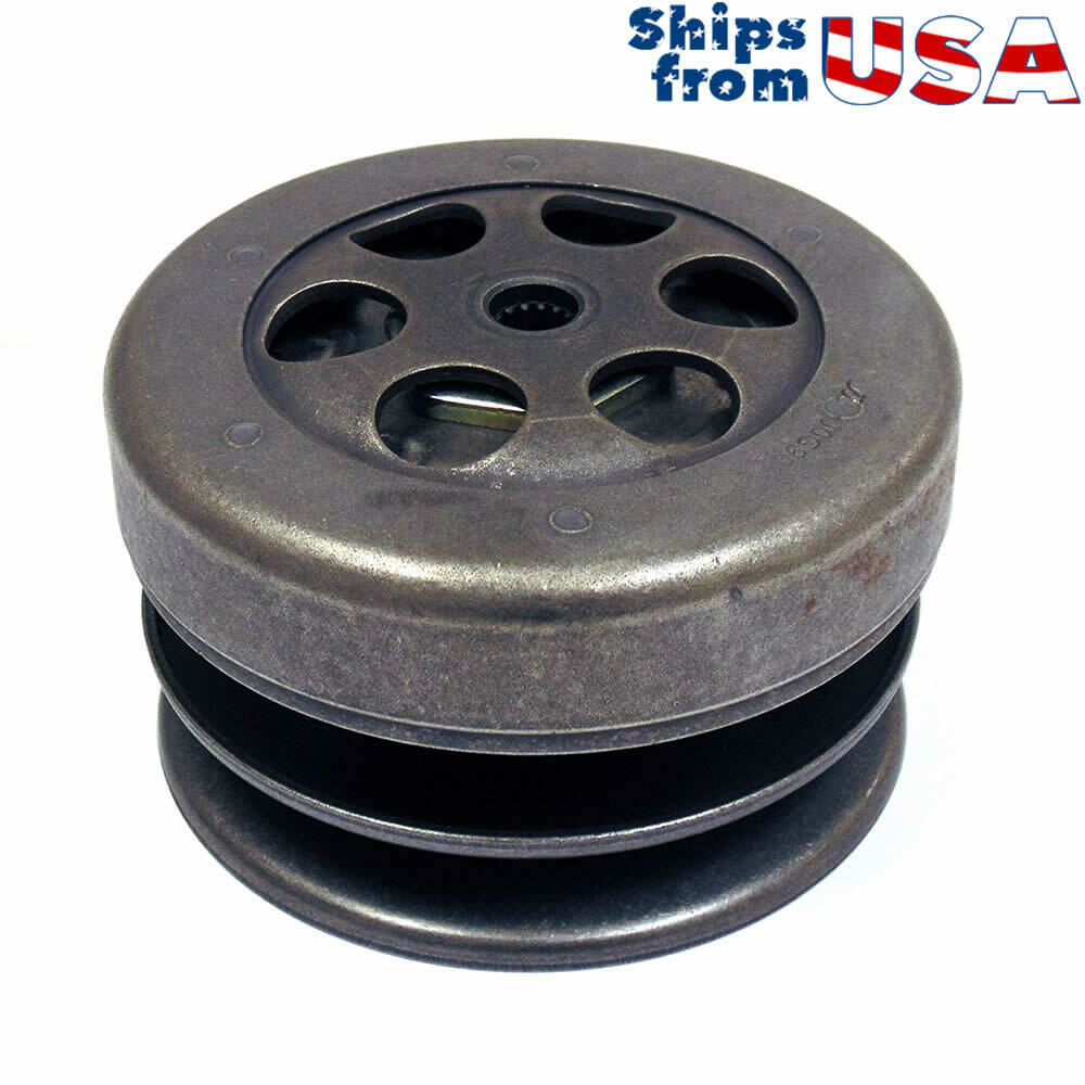 Complete Rear Clutch, 50cc 2 Stroke (Minarelli/Yamaha Clone) Engines.