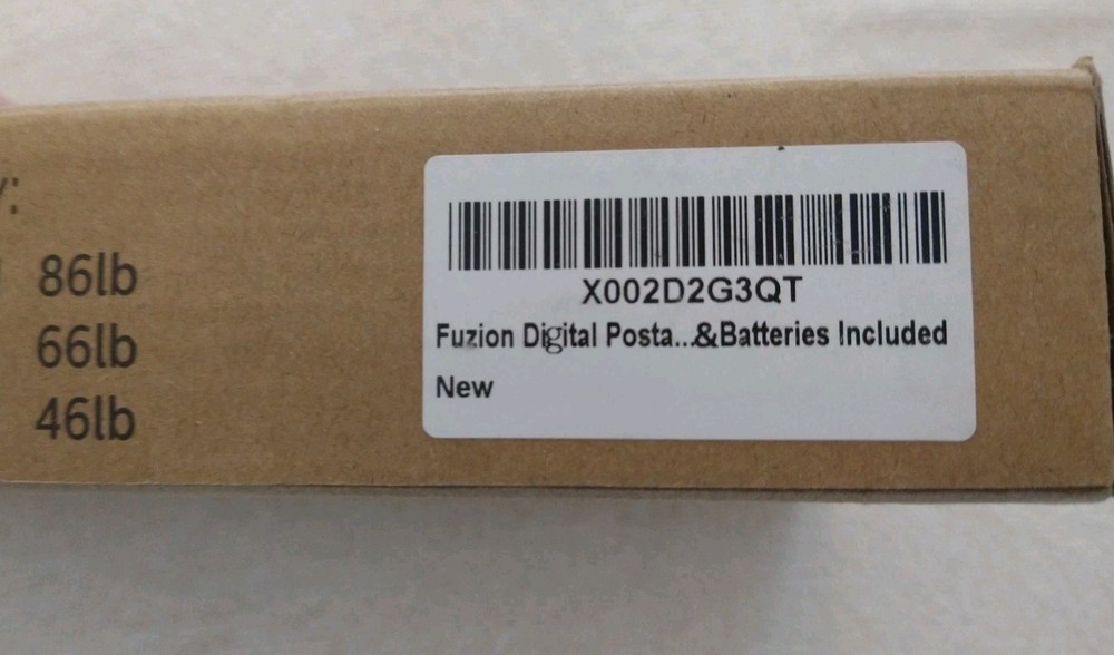 Fuzion Digital Postal Scale PS1 Model. New in Box.
