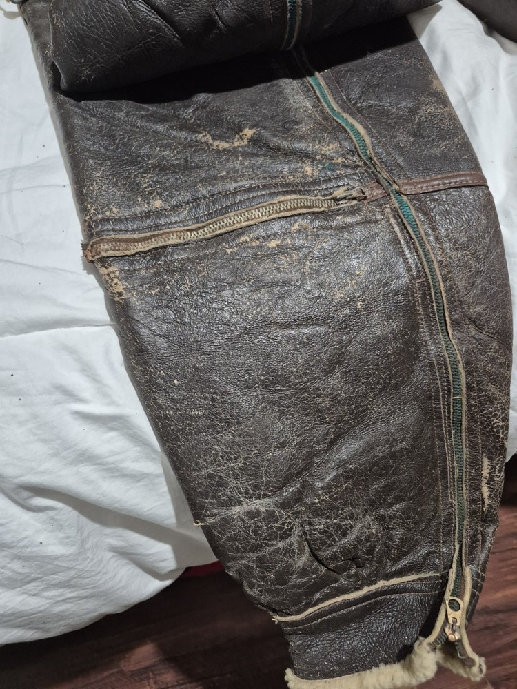 ARMY AIR FORCE LEATHER FLYING SUIT