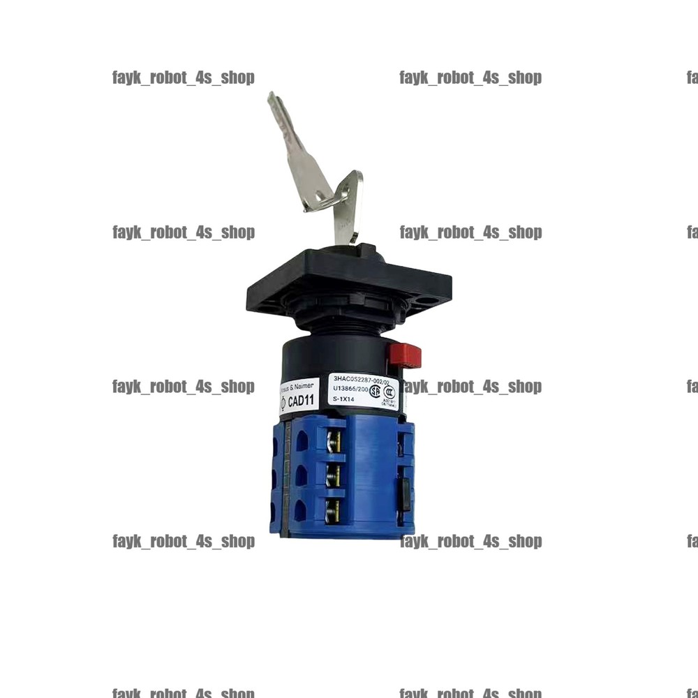 3HAC15340-1 0N6KB keys&3-position selector mode switch For ABB robot controller