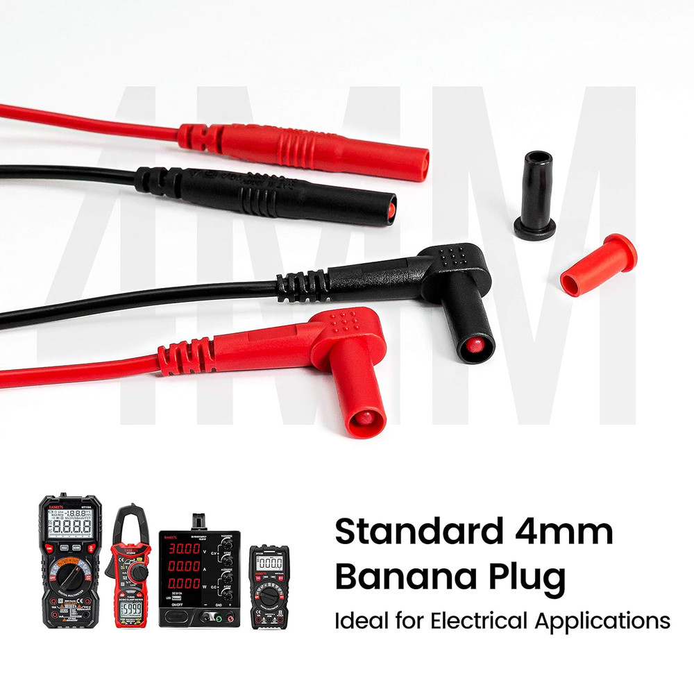 23PCS Multimeter Test Leads Kit with Replaceable Precision Probes Set and Alliga