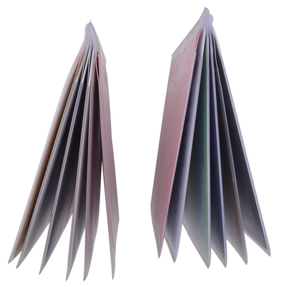 2 Plastic Insert Replacement 6 Card Picture Holder For Hipster Bifold Wallet