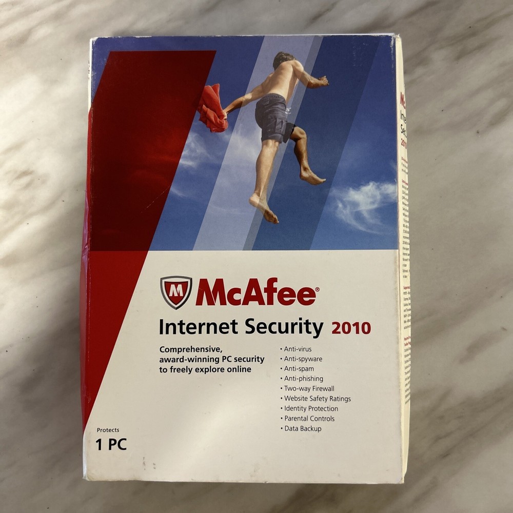 McAfee Total Protection 2010 1 PC (Old Version)