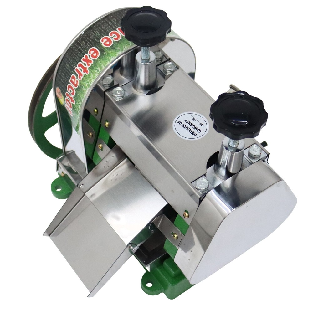 Suger Cane Ginger Press Juicer 3 Rollers Manaul Press Extractor Squeezer Faucet