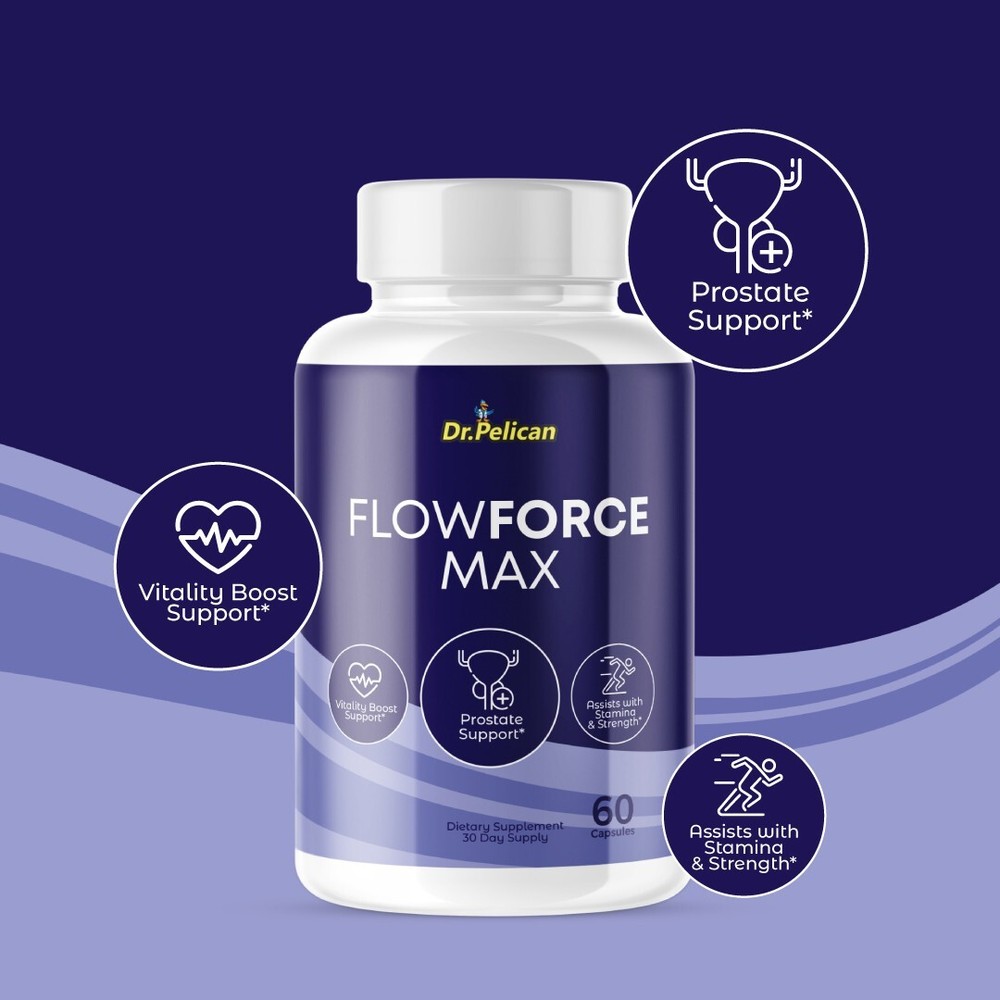 Flowforce Max- Prostate Support- 60 Capsules