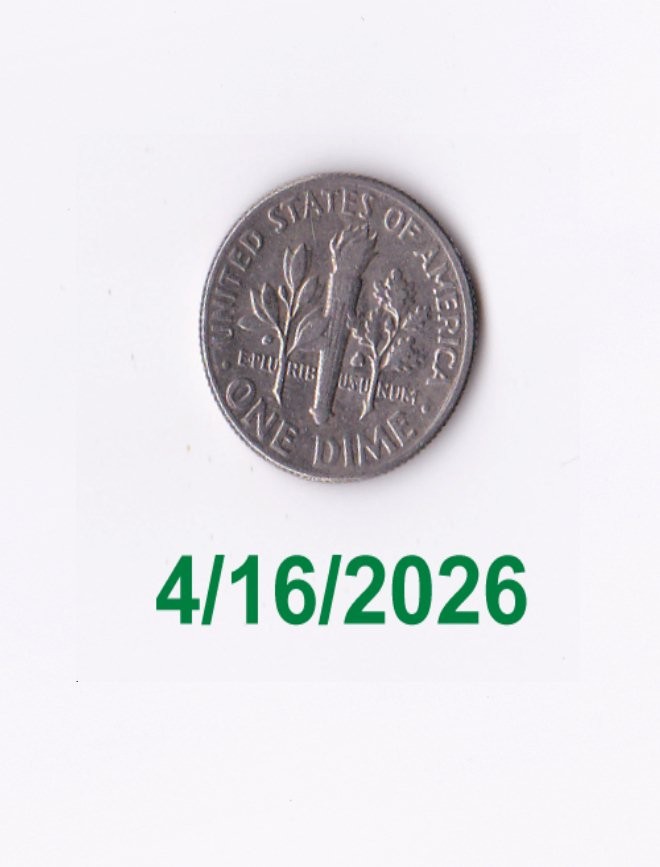 1975D ROOSEVELT DIME SEMI-KEY!Circulated!